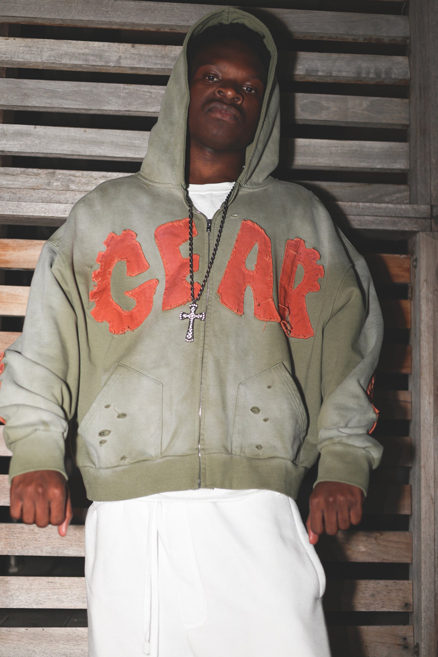 GEEAARREDUP CHAMBERS ZIP UP “BURNT ORANGE”