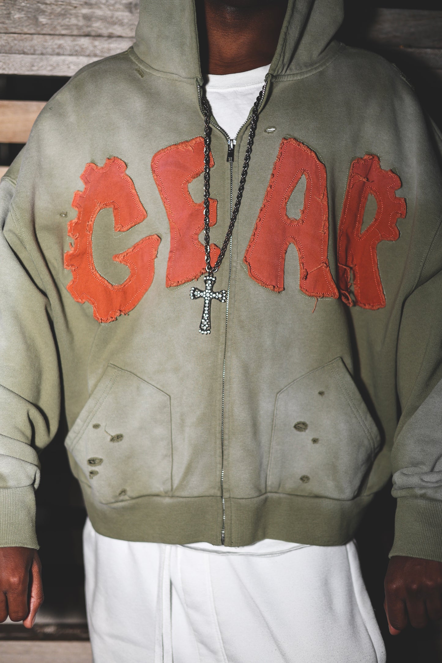 GEEAARREDUP CHAMBERS ZIP UP “BURNT ORANGE”