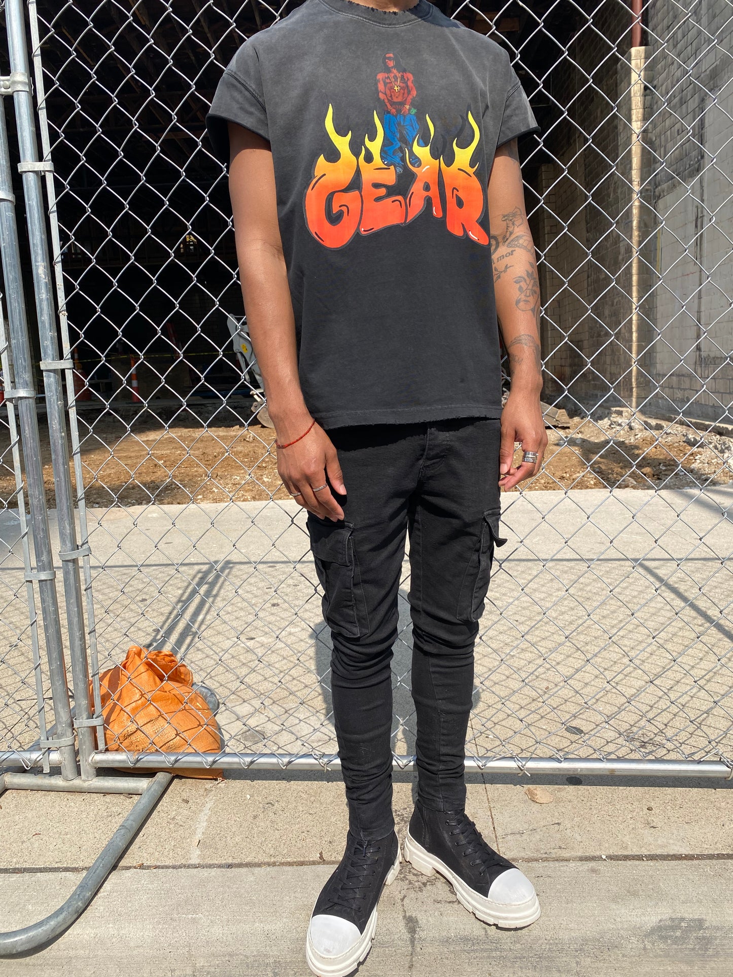 GEEAARREDUP FIRE MAN TEE